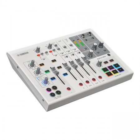 Yamaha AG08 Live Streaming Mixer White – профессиональный микшер для сцены, студии и дома
