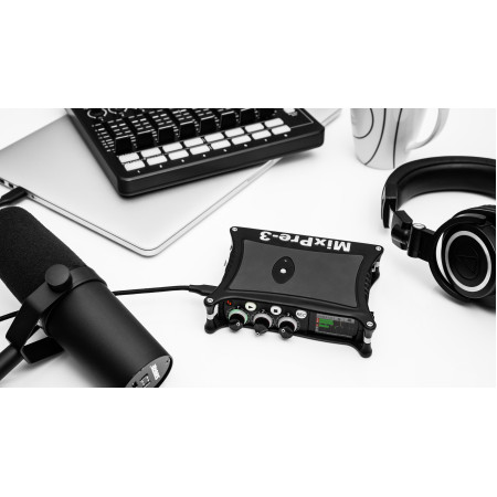 Sound Devices MixPre-3 II — 3-канальный 5-дорожечный профессиональный рекордер для сцены, студии и подкастов